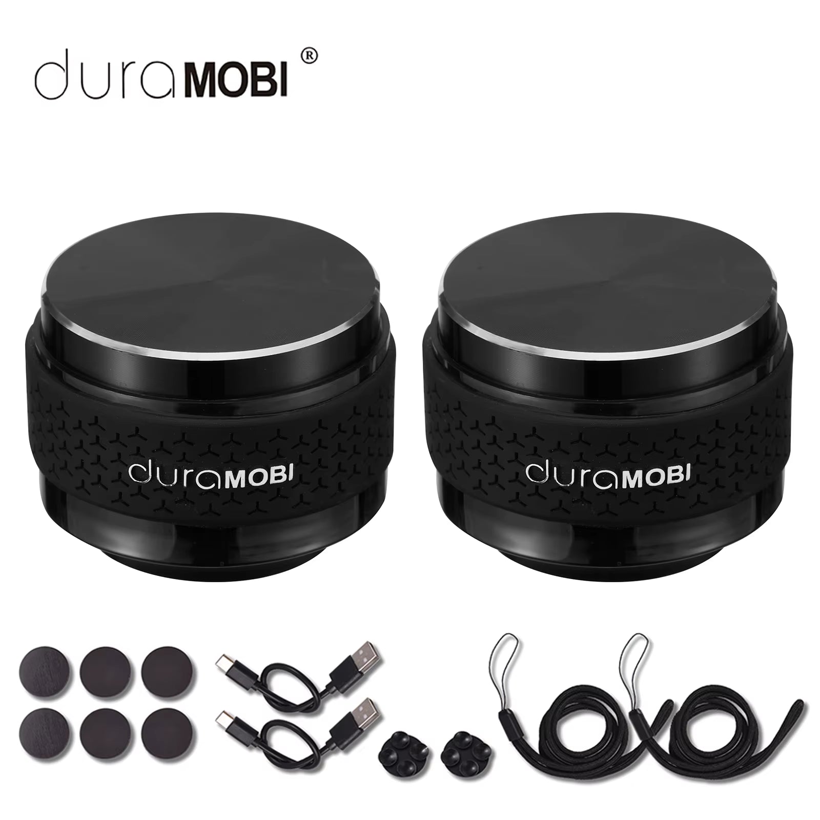 Duramobi Bone Conduction Speaker Mini Wireless BT 5.0 Speaker True Wireless Speakers EQ Mode Adjustable Colorful Ambient Light