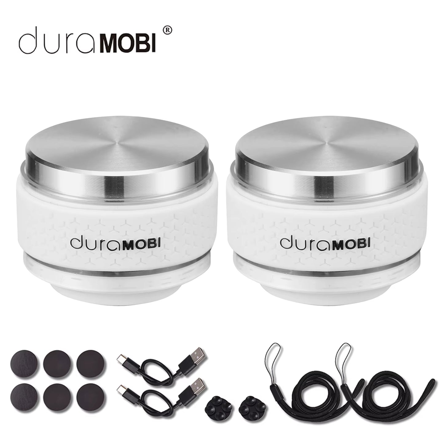 Duramobi Bone Conduction Speaker Mini Wireless BT 5.0 Speaker True Wireless Speakers EQ Mode Adjustable Colorful Ambient Light